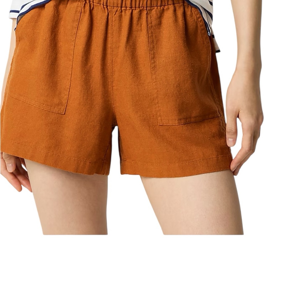 J. Crew High Waist Tan Shorts
